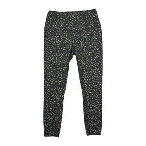 Varley Size M Lets Move High Rise 25" Legging Cluster Leopard Stretch Athleisure